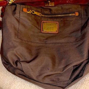 J. Crew Brompton Hobo Cognac Leather Purse